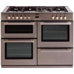 Belling DB4110DF Professional Dual Fuel Range Cooker in Stainless Steel